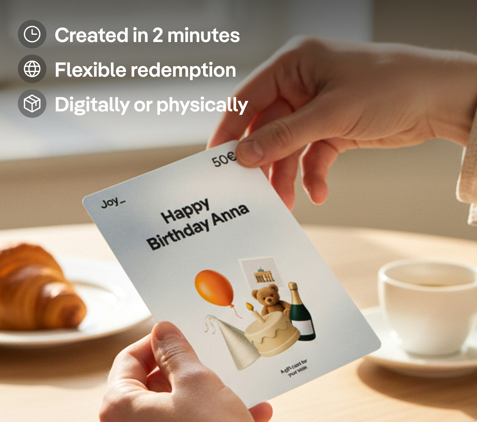 Joy_ physical gift card